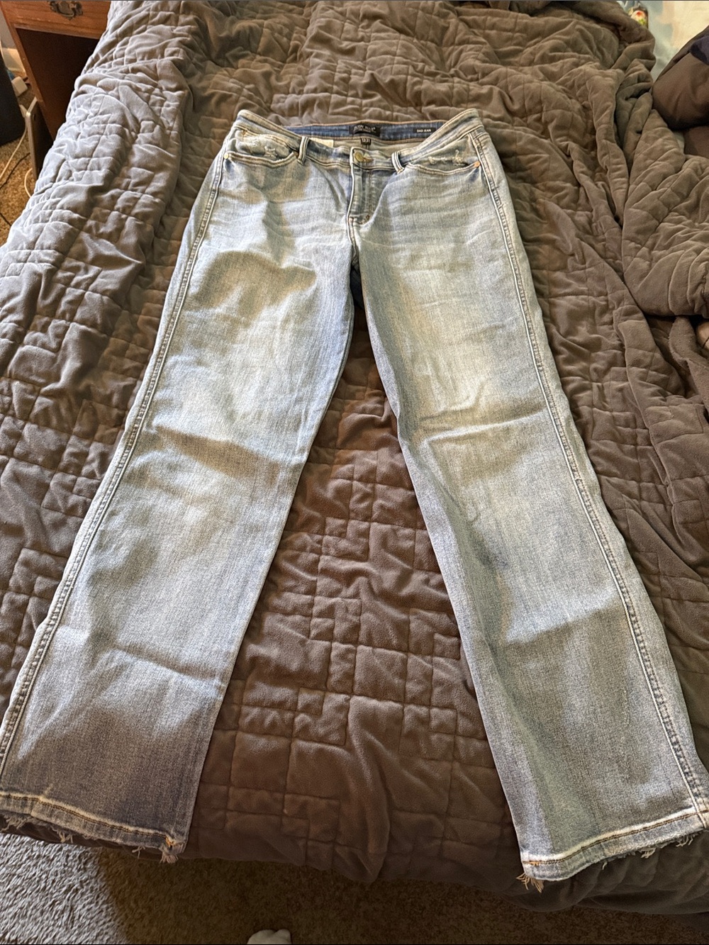 Judy Blue Light Blue Straight-Leg Jeans